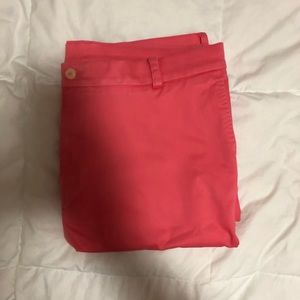 Red/Coral southern tide pants